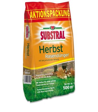 SUBSTRAL® Herbst Rasendünger, 12,5 kg