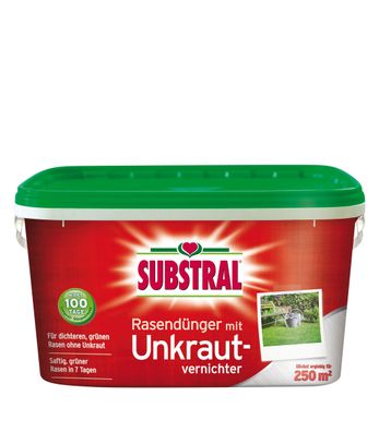 SUBSTRAL® Rasendünger mit Unkrautvernichter, 5 kg