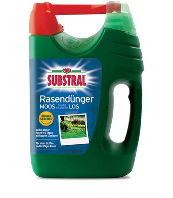 SUBSTRAL® Rasendünger Moos bleibt chancenLOS, 4 kg