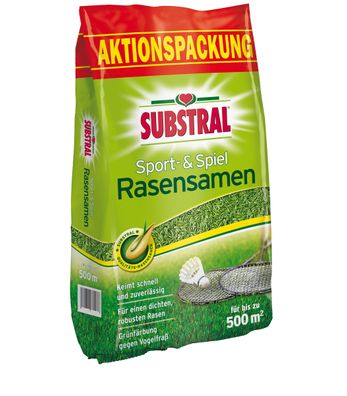 SUBSTRAL® Rasensamen Sport & Spiel, 10 kg