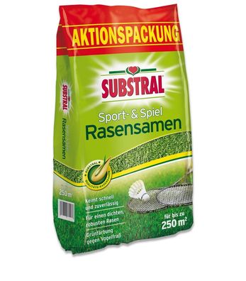 SUBSTRAL® Rasensamen Sport & Spiel, 5 kg