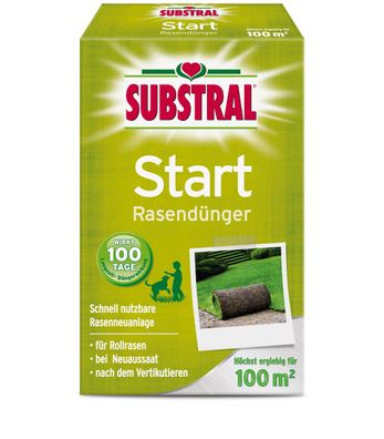 SUBSTRAL® Start Rasendünger, 2 kg