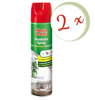 2 x NEXA LOTTE® Insektenspray, 400 ml