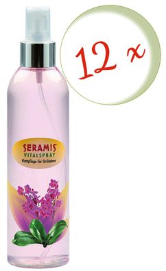 12 x SERAMIS® Vitalspray Blattpflege für Orchideen, 250 ml