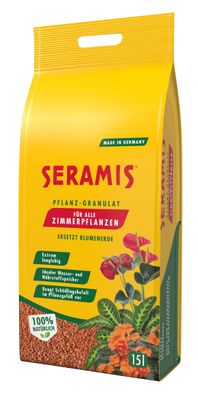 SERAMIS® Pflanz-Granulat für Zimmerpflanzen, 15 Liter