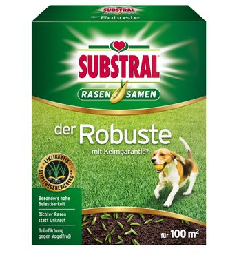 SUBSTRAL® Der Robuste Rasensamen, 2 kg