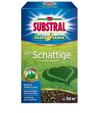 SUBSTRAL® Der Schattige Rasensamen, 1 kg