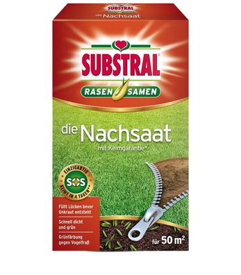 SUBSTRAL® Die Nachsaat Rasensamen, 1 kg