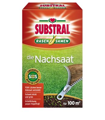 SUBSTRAL® Die Nachsaat Rasensamen, 2 kg