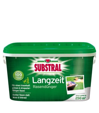 SUBSTRAL® Langzeit Rasendünger, 4 kg