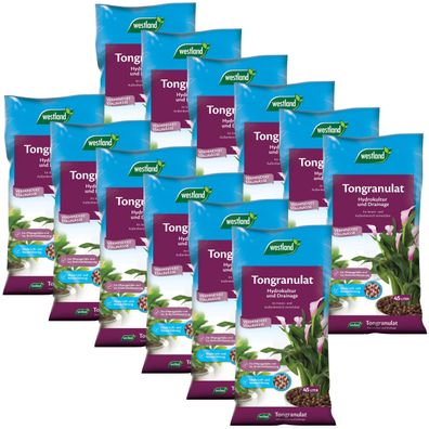 12 x WESTLAND® Tongranulat, 45 Liter