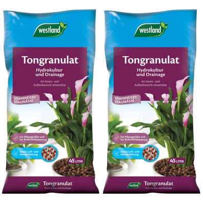 2 x WESTLAND® Tongranulat, 45 Liter