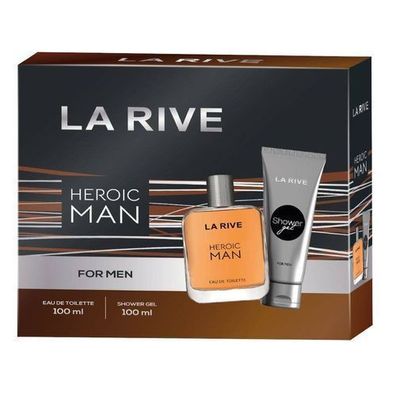 La Rive Heroic Man Zestaw 100ml + 100ml - Frischer Duft