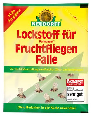 Neudorff Lockstoff für Permanent® FruchtfliegenFalle, 30 ml