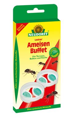 Neudorff Loxiran® Ameisenköder-Buffet, 2 Stück