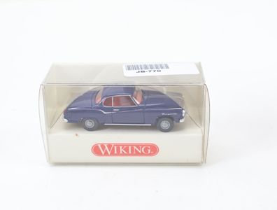 Wiking H0 823 37 25 Modellauto PKW Borgward Isabella Coupé Dunkelblau 1:87