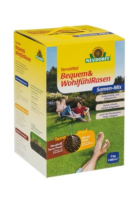 Neudorff TerraVital® Bequem&WohlfühlRasen, 3 kg