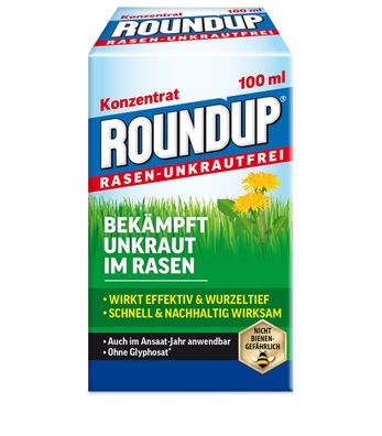 ROUNDUP® Rasen-Unkrautfrei Konzentrat, 100 ml