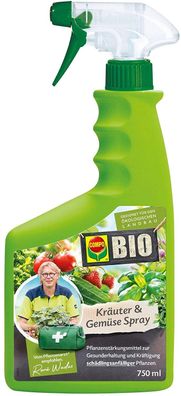 COMPO BIO Kräuter & Gemüse Spray, 750 ml