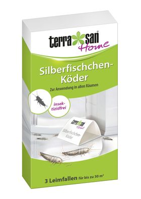 Terrasan HOME® Silberfischchenköder, 3 Stück