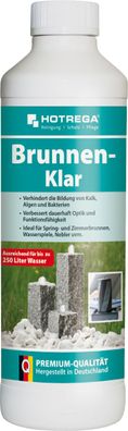 HOTREGA® Brunnen-Klar, 500 ml Flasche