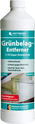 HOTREGA® Grünbelag-Entferner, 1 Liter Flasche