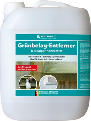 HOTREGA® Grünbelag-Entferner, 10 Liter Kanister