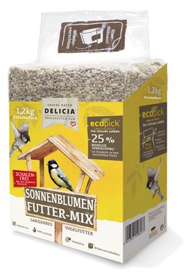 FRUNOL DELICIA® Delicia® Sonnenblumen FutterMix, 1,2 kg