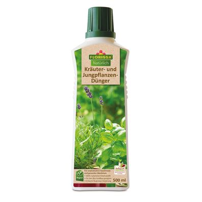 Florissa Kräuter- und Jungpflanzendünger, 500 ml