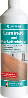 HOTREGA® Laminat- und Parkett-Reiniger, 1 Liter Flasche