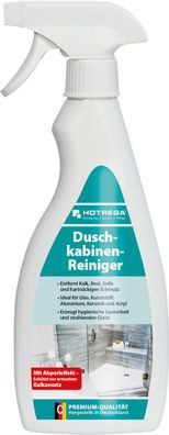 HOTREGA® Duschkabinen-Reiniger, 500 ml Flachflasche