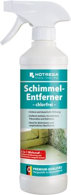 HOTREGA® Schimmel-Entferner - Chlorfrei, 500 ml Sprühflasche