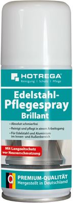 HOTREGA® Edelstahl-Pflegespray "Brillant", 150 ml Spraydose