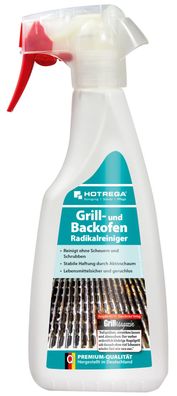 HOTREGA® Grill- und Backofen-Radikalreiniger, 500 ml Flachsprühflasche