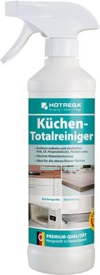 HOTREGA® Küchen-Totalreiniger gebrauchsfertig, 500 ml Sprühflasche