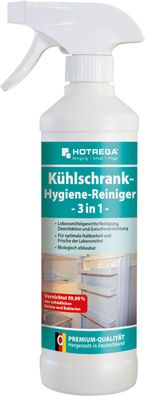 HOTREGA® Kühlschrank-Hygiene-Reiniger -3 in 1, 500 ml Sprühflasche