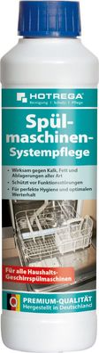 HOTREGA® Spülmaschinen-Systempflege, 250 ml Flasche