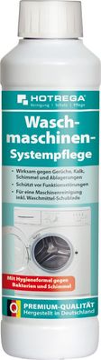 HOTREGA® Waschmaschinen-Systempflege, 250 ml Flasche