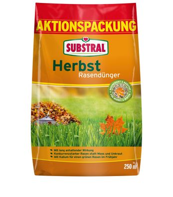 SUBSTRAL® Herbst Rasendünger, 6,25 kg