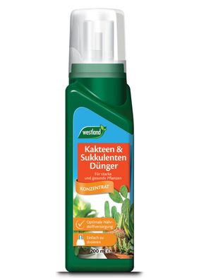 WESTLAND® Kakteen und Sukkulenten Dünger, 200 ml