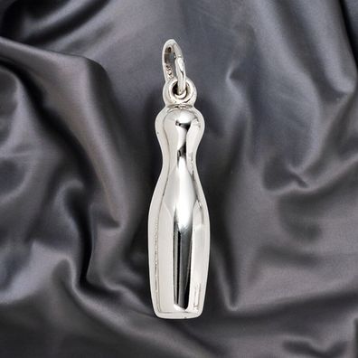 Anhänger Kegel 925 Sterling Silber rhodiniert