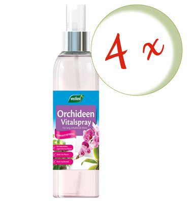 4 x WESTLAND® Orchideen Vitalspray, 250 ml