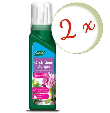 2 x WESTLAND® Orchideendünger, 200 ml