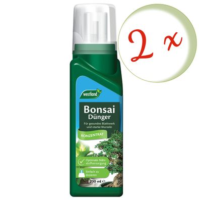 2 x WESTLAND® Bonsai Dünger, 200 ml