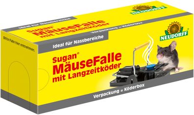 Neudorff Sugan® MäuseFalle mit Langzeitköder, 1 Stück