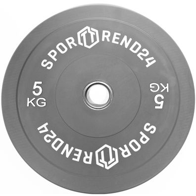 Sporttrend 24 - Bumper Plate 5kg | Hantelscheibe Gewichtsscheibe Gewichtscheibe