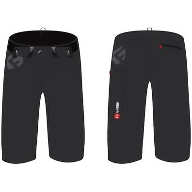 G-Form Shorts Rhode Men s" XL 101,5 bis 117cm 42 schwarz ca. 0,372 kg