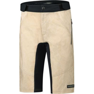 Shimano Ws Revo shorts w/o chamois Ws 34 INCH XXL beige