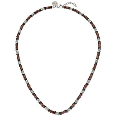 Collier Halskette Edelstahl bicolor 54 cm Kette