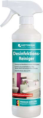 HOTREGA® Desinfektions-Reiniger, 500 ml Sprühflasche